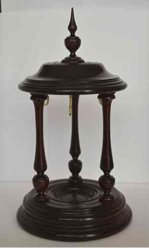 Rosewood Pocket Watch Stand / Display for 3 watches